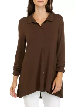 Discount ⭐ Kim Rogers® 👩 Women's 3/4 Sleeve Julianna Tunic 🥰 -Kim Rogers® Shop Belk 103