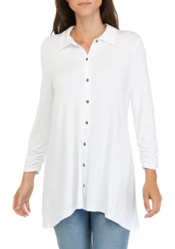 Discount ⭐ Kim Rogers® 👩 Women's 3/4 Sleeve Julianna Tunic 🥰 -Kim Rogers® Shop Belk 105