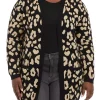 Outlet 💯 Kim Rogers® Plus Size Long Sleeve Jacquard Cardigan 👍 -Kim Rogers® Shop Belk 1106