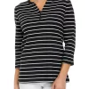 Coupon ❤️ Kim Rogers® 👩 Women's 3/4 Sleeve Henley 👚 Shirt 😉 -Kim Rogers® Shop Belk 1210