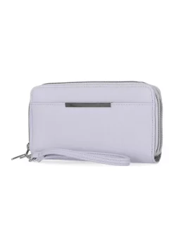 Coupon 🎁 Kim Rogers® Sierra Double Zip Clutch with removable Wristlet ⌛