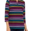 Budget 😍 Kim Rogers® 👩 Women's Henley Yarn Dyed 👚 Shirt 🧨 -Kim Rogers® Shop Belk 1292