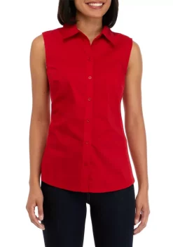 Deals ⭐ Kim Rogers® Petite Sleeveless Knit Top 👍