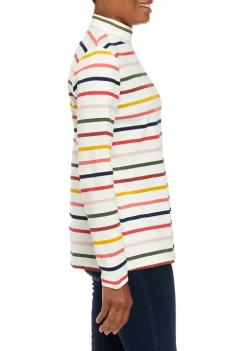 Outlet ✔️ Kim Rogers® 👩 Women's Long Sleeve Mock Neck 👚 Shirt 😉 -Kim Rogers® Shop Belk 1428