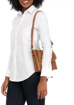 Outlet 😍 Kim Rogers® Textured Top Zipper Crossbody 🥰 -Kim Rogers® Shop Belk 1456