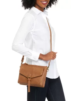 Outlet 😍 Kim Rogers® Textured Top Zipper Crossbody 🥰 -Kim Rogers® Shop Belk 1457