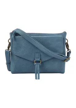Outlet 😍 Kim Rogers® Textured Top Zipper Crossbody 🥰 -Kim Rogers® Shop Belk 1459