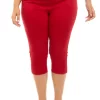 New 🔥 Kim Rogers® Plus Size Cotton Blend Capris ⌛ -Kim Rogers® Shop Belk 1460