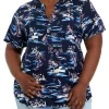 Deals 🔥 Kim Rogers® Plus Size Henley Scenic Top 👍 -Kim Rogers® Shop Belk 1572