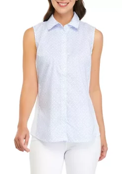 Flash Sale 😍 Kim Rogers® 👩 Women's Sleeveless Knit to Fit 👚 Shirt 🤩 -Kim Rogers® Shop Belk 1591