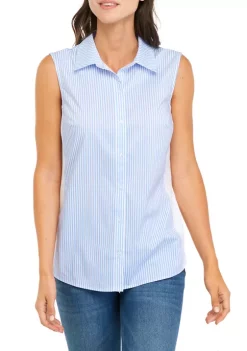 Flash Sale 😍 Kim Rogers® 👩 Women's Sleeveless Knit to Fit 👚 Shirt 🤩 -Kim Rogers® Shop Belk 1594