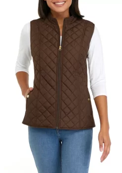 Top 10 ⭐ Kim Rogers® 👩 Women's Quilted Rib Vest 🔥 -Kim Rogers® Shop Belk 16