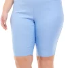 Cheapest ⌛ Kim Rogers® Plus Size Millennium Bermuda Shorts 😉 -Kim Rogers® Shop Belk 1673