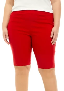 Cheapest ⌛ Kim Rogers® Plus Size Millennium Bermuda Shorts 😉 -Kim Rogers® Shop Belk 1676