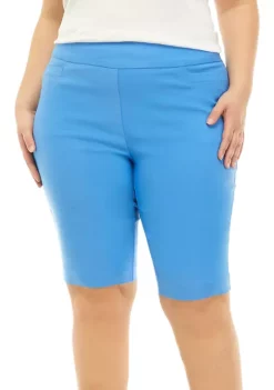 Cheapest ⌛ Kim Rogers® Plus Size Millennium Bermuda Shorts 😉 -Kim Rogers® Shop Belk 1677