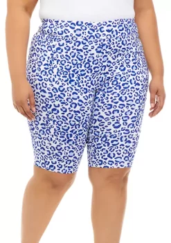 Cheapest 🛒 Kim Rogers® Plus Size Millennium Bermuda Shorts ⌛