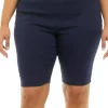 Hot Sale 😉 Kim Rogers® Plus Size Cotton Bermuda Shorts 🛒 -Kim Rogers® Shop Belk 1764