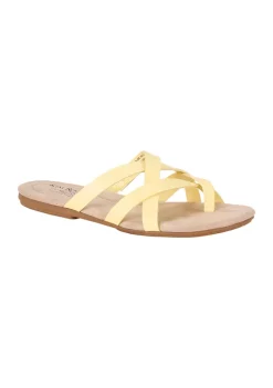 Flash Sale ❤️ Kim Rogers® Calista Toe Loop 🩴 Sandals ⌛