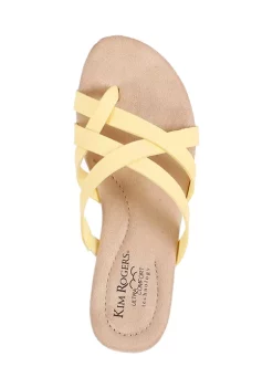 Flash Sale ❤️ Kim Rogers® Calista Toe Loop 🩴 Sandals ⌛ -Kim Rogers® Shop Belk 1882