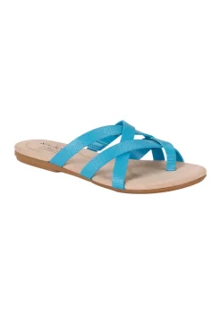 Flash Sale ❤️ Kim Rogers® Calista Toe Loop 🩴 Sandals ⌛ -Kim Rogers® Shop Belk 1886