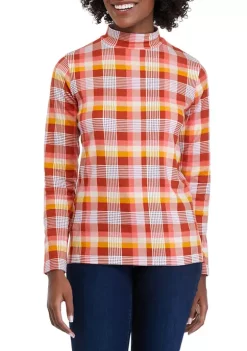 Best deal 🔔 Kim Rogers® Petite Long Sleeve Mock Neck 👚 Shirt 💯