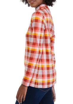 Best deal 🔔 Kim Rogers® Petite Long Sleeve Mock Neck 👚 Shirt 💯 -Kim Rogers® Shop Belk 1889