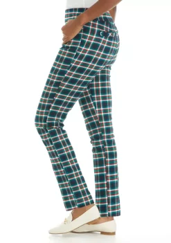 Best Sale ⭐ Kim Rogers® Petite Millennium Plaid Average Pants 😀 -Kim Rogers® Shop Belk 1920