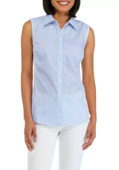 Outlet ❤️ Kim Rogers® Petite Sleeveless Knit to Fit 👕 Shirt 🔔 -Kim Rogers® Shop Belk 1934