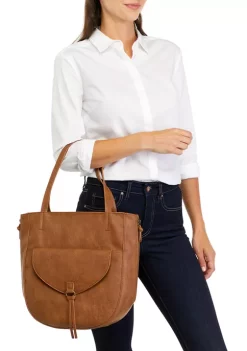 Promo 🤩 Kim Rogers® Large Tote with Flap Oocket 🔥 -Kim Rogers® Shop Belk 1983