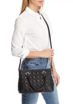 New 👍 Kim Rogers® Quilted Satchel 😀 -Kim Rogers® Shop Belk 2056