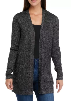 Budget 👏 Kim Rogers® 👩 Women's Long Sleeve Cable Lurex® Cardigan 😉