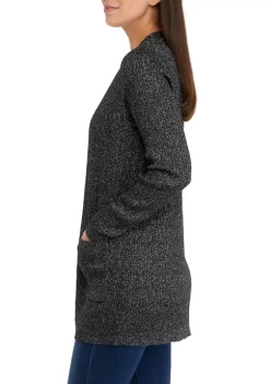 Budget 👏 Kim Rogers® 👩 Women's Long Sleeve Cable Lurex® Cardigan 😉 -Kim Rogers® Shop Belk 213