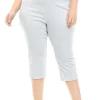 Flash Sale ✔️ Kim Rogers® Plus Size Millennium Capris 🌟 -Kim Rogers® Shop Belk 2142