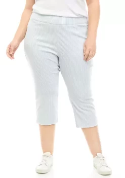 Flash Sale ✔️ Kim Rogers® Plus Size Millennium Capris 🌟