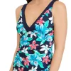 Best reviews of 🤩 Kim Rogers® Tropical Flower Double Ruffle V-Neck Tankini Swim Top 🔔 -Kim Rogers® Shop Belk 2149