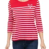 Top 10 🛒 Kim Rogers® Petite 3/4 Sleeve Color Block Stripe T-Shirt ⌛ -Kim Rogers® Shop Belk 2230