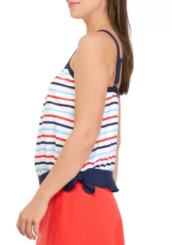 Brand new 👍 Kim Rogers® Blouson Tankini Swim Top ✨ -Kim Rogers® Shop Belk 2245