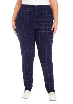 Hot Sale 🎉 Kim Rogers® Plus Size Millenium Printed Pants 🤩 -Kim Rogers® Shop Belk 2258