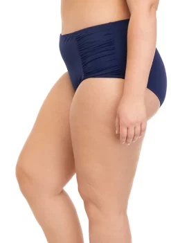 Flash Sale 😍 Kim Rogers® Plus Size Side Shirred Full Coverage Swim Bottoms 🛒 -Kim Rogers® Shop Belk 2268