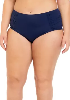 Flash Sale 😍 Kim Rogers® Plus Size Side Shirred Full Coverage Swim Bottoms 🛒 -Kim Rogers® Shop Belk 2269