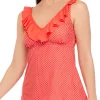 Top 10 🔥 Kim Rogers® V-Neck Ruffle Tankini Swim Top 😉 -Kim Rogers® Shop Belk 2272