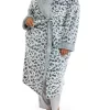 Top 10 ⌛ Kim Rogers® Plus Size Embossed Leopard Robe 👍