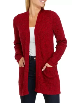 Brand new ✨ Kim Rogers® 👩 Women's Long Sleeve Cable Knit Marbled Sweater 💯 -Kim Rogers® Shop Belk 2384