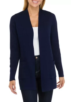 Cheapest 🎉 Kim Rogers® 👩 Women's Long Sleeve Cable Cardigan Sweater 😉 -Kim Rogers® Shop Belk 24