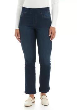 Deals ❤️ Kim Rogers® Petite Pull On Denim Short Pants ⌛