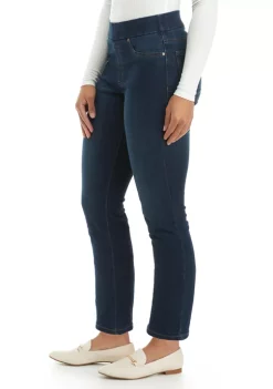 Deals ❤️ Kim Rogers® Petite Pull On Denim Short Pants ⌛ -Kim Rogers® Shop Belk 2423