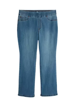 Deals ❤️ Kim Rogers® Petite Pull On Denim Short Pants ⌛ -Kim Rogers® Shop Belk 2425