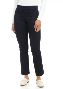 Deals ❤️ Kim Rogers® Petite Pull On Denim Short Pants ⌛ -Kim Rogers® Shop Belk 2427