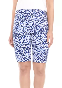 Outlet 🛒 Kim Rogers® 👩 Women's Pull On Millennium Bermuda Shorts 😀 -Kim Rogers® Shop Belk 2434