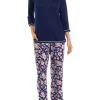 Brand new 🔥 Kim Rogers® 👩 Women's 3/4 Sleeve Whisper Soft Pajama Set 🛒 -Kim Rogers® Shop Belk 2460